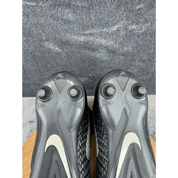 Nike Mens Lunar Beast Strike Pro Size 13 Cleats Black Sliver Football 833419-010 - Picture 10 of 12